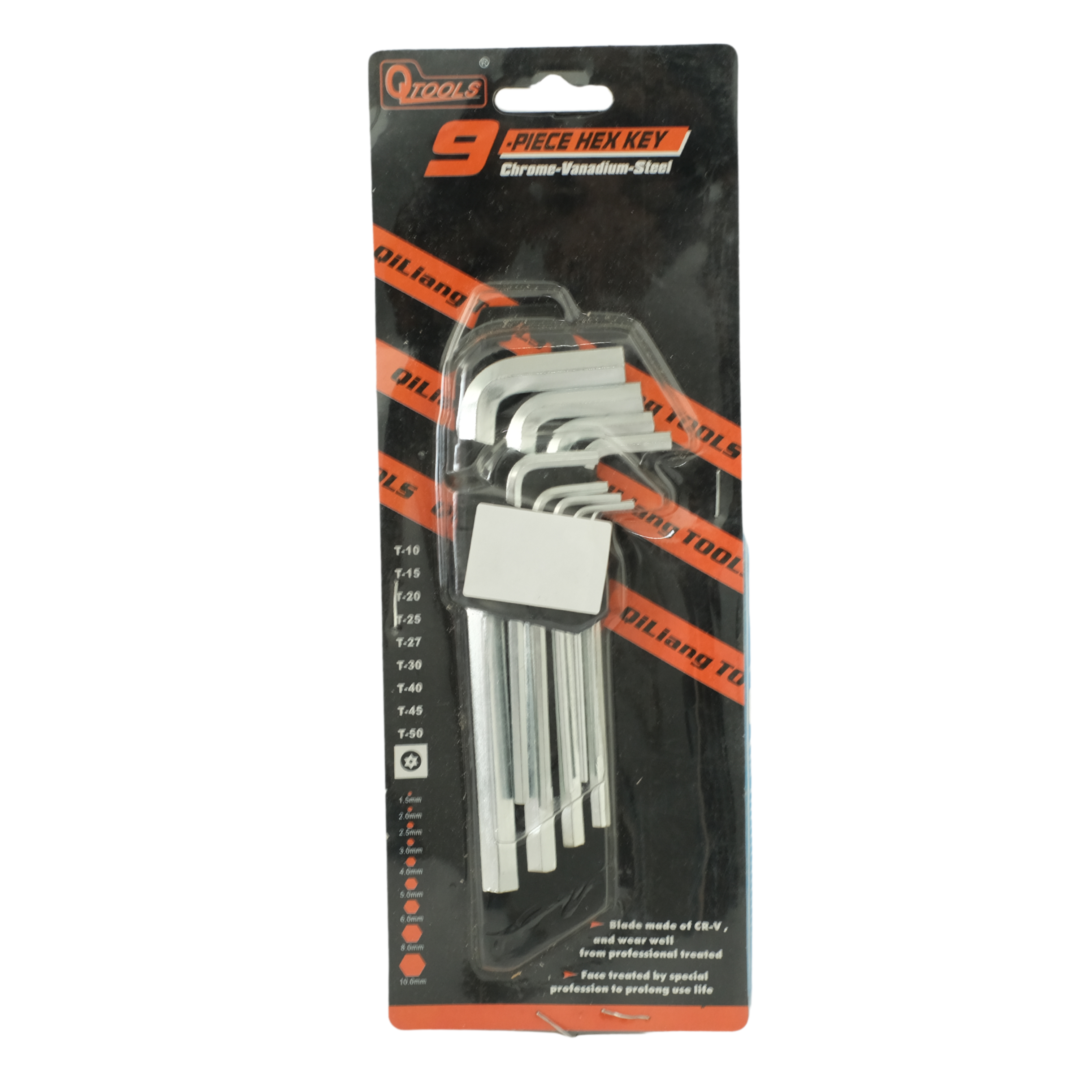 Q TOOLS - HEX KEY 9 PCS M